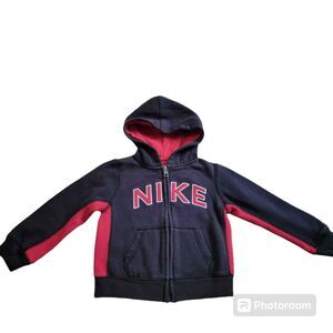 Boy's Size 3T Nike Jacket black and red